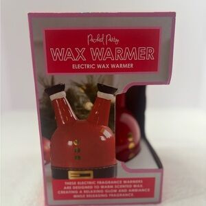 Upside Down Santa Wax Warmer Cherry Red By Packed Party New